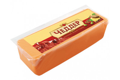 Плавленый продукт с сыром Чеддер для бургеров, блок 2 кг
