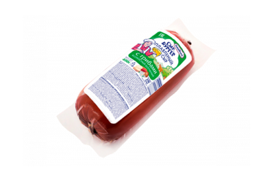 СЫРБУРГЕР Плавленый сыр колбасный копченый с грибами, 400 г